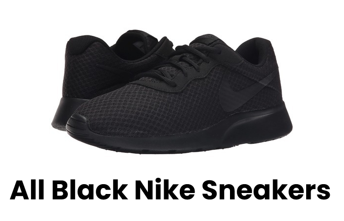 All Black Nike Sneakers