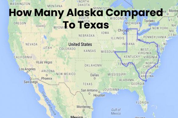 How Many Alaska Compared To Texas