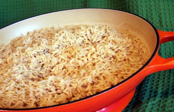 How do you cook Alton Brown Rice in the Oven_