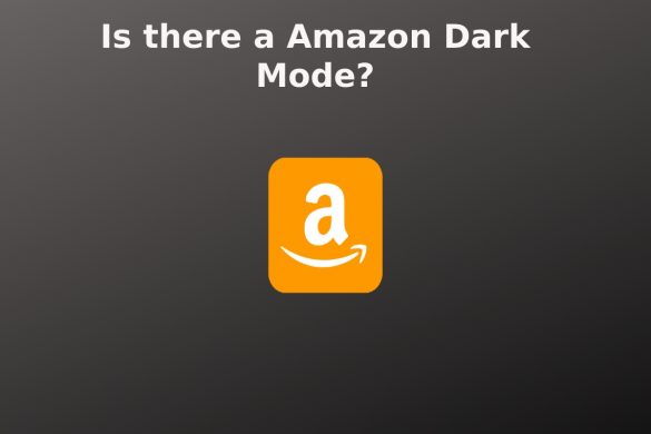 Is there a Amazon Dark Mode