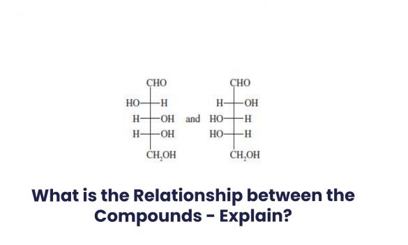 What is the Relationship between the Compounds - Explain?