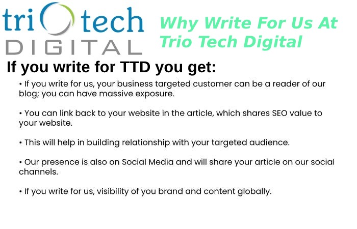 Why Write For Us At Trio Tech Digital Web Design Write For Us