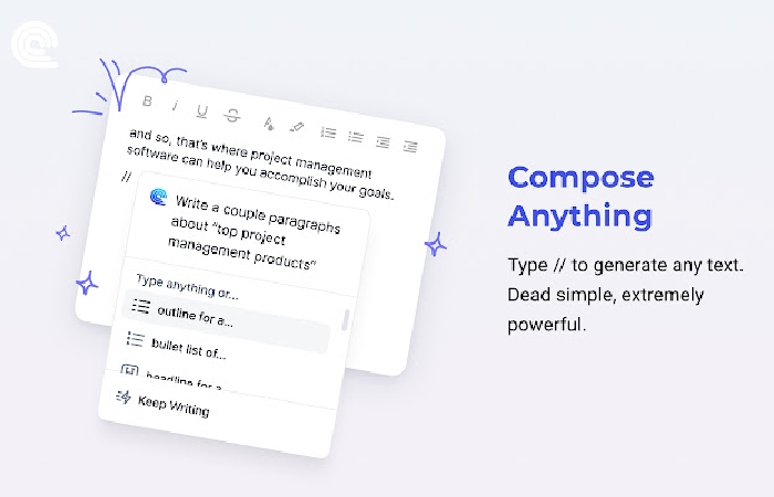 compose ai writing