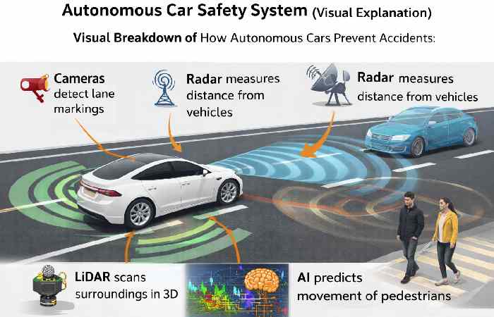 autonomous car safety system