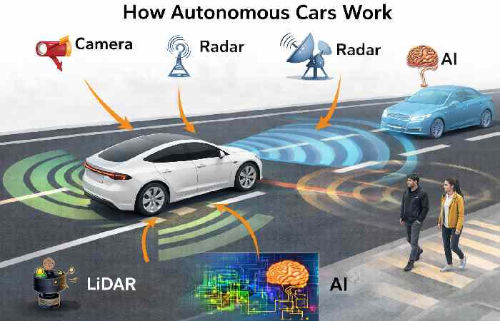 autonomous car work
