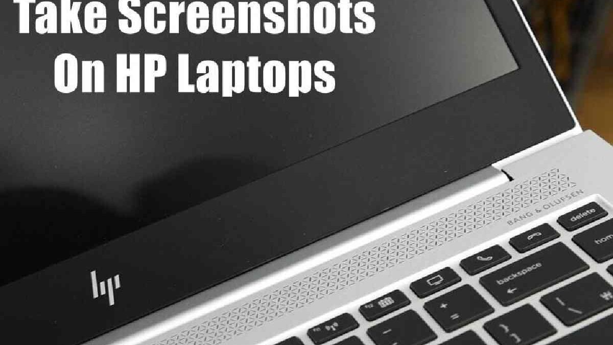 How to Take Screenshot in HP Laptop
