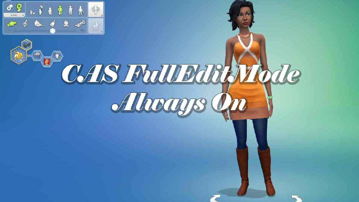 Unlock Unlimited Customization in The Sims 4 with cas full edit mode