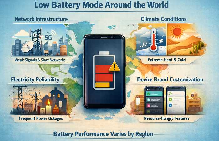 low battery mode around the world