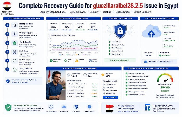 complete recovery guide for gluezillaralbel28.2.5 issue in Egypt