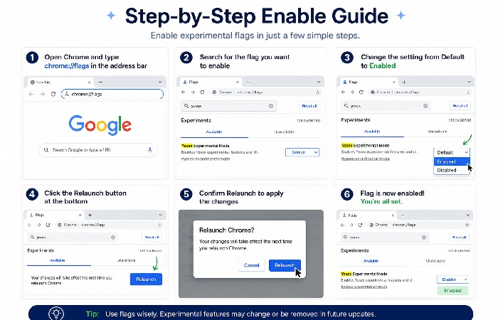 step-by-step enable guide